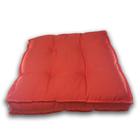 Almofada Futon Decoração 45X45 Cm Laranja