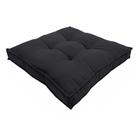 Almofada Futon Decoração 50X50 Cm Vários Modelos Preto - De Coração Shop