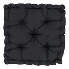 Almofada Futon Oxford Preto 40x40cm Alta Sofisticação