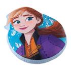 Almofada Infantil Frozen Anna Lepper Transfer Azul