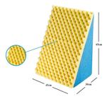 Almofada Ortopédica Triangular Caixa de Ovo para Acamados