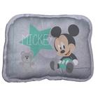 Almofada para Berço e Carrinho Recém Nascido Mickey Disney Confortável e Macia Baby Go - 03722