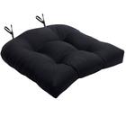 Almofada Para Cadeira Futton Solid 40x40cm - Preto