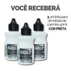 Almofada Para Carimbo Grande Pequena + Tinta Refil Carimbeira - Escolha Seu Kit