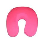 Almofada Pescoço Neck Pillow Macio Visco Elástico M Rosa