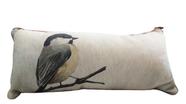 Almofada Rinzera Linho Bamboo Bird 24 x 54 cm Kacyumara