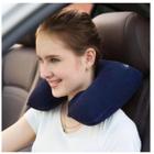Almofada Travesseiro Inflável A Ar Pescoço Viagem Travel Pillow Fácil Carregar E Usar