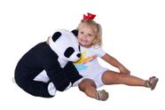 Almofada Travesseiro Panda Bebê Dormir Pelúcia 50cm - Barros Baby Store