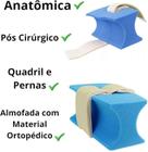 Almofada Triangulo Abdução de Perna e Quadril Espuma