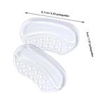 Almofadas de Silicone Antiderrapantes para Calcanhar - Conforto para Mulheres