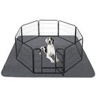 Almofadas de xixi laváveis MUTEFLYER para cães Puppy Playpen Grey