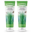 Aloe Vera Gel Badger para alívio de queimaduras solares 120 ml (pacote com 2)