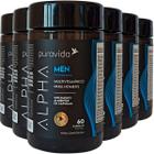 Alpha Men Multivitamínico 6 X 60 Cápsulas Puravida