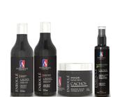 AlphaHall Enroulé Cachos Shampoo e Gelatina e Máscara e Água do Dia Seguinte