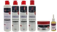 Alphahall Enroulé Liberado Shampoo e Cond e Co Wash e Máscara e Creme Pentear e Óleo Macadâmia