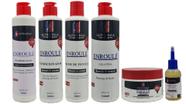 Alphahall Enroulé Liberado Shampoo e Cond e Máscara e Gelatina e Creme Pentear e Óleo Abacate