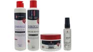 Alphahall Enroulé Liberado Shampoo e Máscara e Creme de Pentear e Sérum Brilho Prolongado