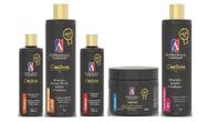 AlphaHall Enroulé Ouro Shampoo e Creme de Pentear e Ativador de Cachos e Máscara e Gelatina