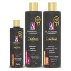 AlphaHall Enroulé Ouro Shampoo e Creme de Pentear e Ativador de Cachos