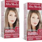 Alta Moda Alfaparf kit c/2 Tonalizante 821 Louro Claro Irisé Cinza120g