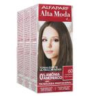 Alta Moda Alfaparf kit c/3 Tonalizantes 60 Louro Escuro 120g