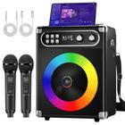 Alto-falante Bluetooth portátil Karaoke Machine MusyVocay