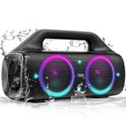 Alto-falante Bluetooth YIER Portable 80W Peak com subwoofer IP67