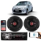 Alto Falante Citroen Todos 6 Pol 120W + Radio MP3 - KF.350R - FOXER