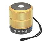 Alto-Falante Grasep D-Bh887 Portátil Com Bluetooth Dourado