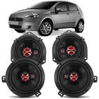 Alto Falante Punto 2007 A 2017 Foxer 5" E 6" 200W RMS 4 Ohms Triaxial Original 4 Peças Kit KF.036