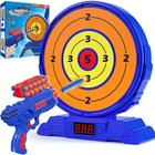 Alvo Digital de Espuma Dart Toy Gun - Jogo de Pontuação Eletrônica - Ideal para Presente - Compatível com Nerf