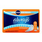 Always absorvente super proteção seca com abas de 16 unidades - PROCTER & GAMBLE