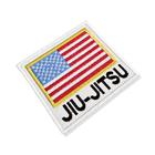 AM0239-001 EUA Jiu-Jitsu Patch Bordado 8,7x7,9cm - BR44