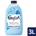 Amaciante de Roupa Diluído Comfort Explosão Azul Toque de Baunilha 3L