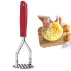 Amassador Batata Purê Legumes Frutas Manual Inox Cozinha Multiuso