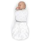 Amazing Baby Omni Swaddle Sack com 6-way Adjustable Wrap & Arms Up Sleeves & Mitten Cuffs, Easy Swaddle Transition, Better Sleep for Newborn Baby Boys & Girls, Sterling Confetti, Small, 0-3 Months