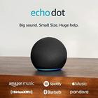 Amazon Echo Dot 5th Gen com assistente virtual Alexa deep sea Black