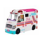 Ambulância e Cínica Móvel da Barbie com Acessórios - Mattel