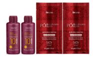 Amend Color Intensy 2 OX 10 Volumes 75 ml + 2 Sachês Pó Descolorante Aloe Vera e Silicone 50 gr