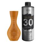 Amend Cond Óleos Madagascar 300ml +Wess Ox 30 Vol. 900ml