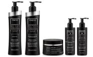 Amend Luxe Creations Extreme Repair Shampoo e Cond e Máscara e Reconstrutor Overnight e Leave-in