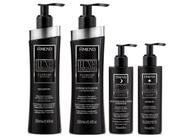 Amend Luxe Creations Extreme Repair Shampoo e Condicionador e Reconstrutor Overnight e Leave-in