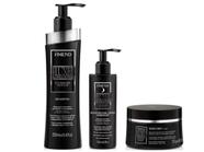 Amend Luxe Creations Extreme Repair Shampoo e Máscara e Reconstrutor Capilar Overnight