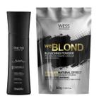 Amend Sh Black Illuminated 250ml + Wess WeBlond Pó Desc.500g