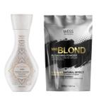 Amend Sh Óleos Marroquinos 300ml + Wess WeBlond Pó Desc.500g