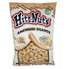 Amendoim HittNuts Gigante Sem Pele Pacote 1kg - Amenbra - AMEMBRA