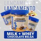 Amendomel milk whey chocolate belga 500g