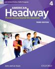 American headway 4 - student's book with oxford online skills program pack - third edition