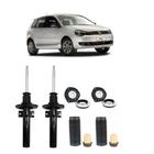 Amortecedor + Kit Batente Polo Sportline Dianteiro 2002 Até 2014 1,6,2,0,8v - O Par - Triauto/Sparekits