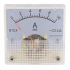 Amperímetro analógico DC 10A 91C4 classe 2.5